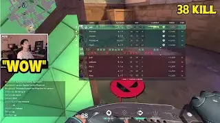 ACEU SOLO RANK RADIANT 38 KILL CARRY TEAM VALORANT...