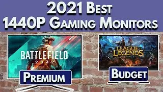 Best 1440p Gaming Monitor 2021 | Budget, Premium & Ultrawide | Best Gaming Monitor 2021
