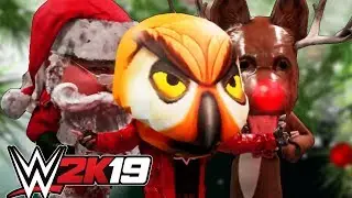 Vanoss Protects Santa and Rudolph from Youtubers | WWE 2K19
