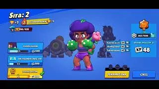 brawl stars yıldız oyuncu oldumm 🎉 kimler oldu bakalım👋#brawlstars #oyun #youtube #shorts