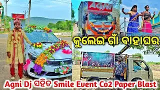 Dj Agni Music & Smile Event Co2 Paper Blast Day Marriage Program At - Kulei Village | DJ Smile Event