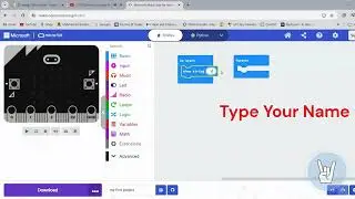 My First Micro-bit Code