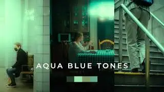 AQUA BLUE TONES In LIGHTROOM MOBILE.