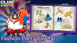 Fashion Party Walkthrough Day #4! (Club Penguin Rewritten)