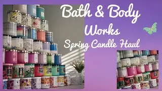 MASSIVE Spring Bath & Body Works Candle Haul|2020🐝💐