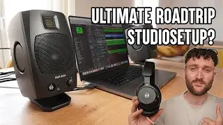 Are THESE The Ultimate Travel Studio Monitors?! [Adam Audio D3V]