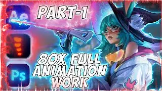 🐰Aurora - Battle Bunny Art Animation Timelapse - League of Legends🐰