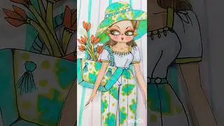 😱БУМАЖНАЯ КУКЛА 😍