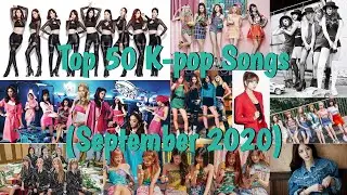 Top 50 K-pop Songs (September 2020)