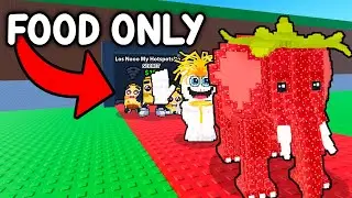 $0 To $1 Trillion Using FOOD ONLY Brainrots