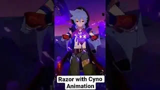 Razor With Cyno Animation | Genshin Impact |