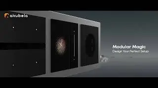 akubela Aura Series Smart Switch: Modular. Adaptable. Simply Intelligent.