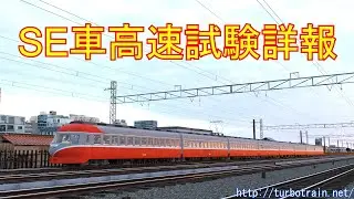 SE車高速試験詳報