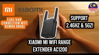 [MY] Xiaomi Mi WiFi Range Extender AC1200 | UNBOX  🔥🔥| LUASKAN WIFI CONNECTION RUMAH ANDA !