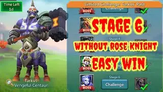 Lords Mobile Limited Challenge Tarkus Past Stage 6 | Limited Challenge Vengeful Centaur Stage 6