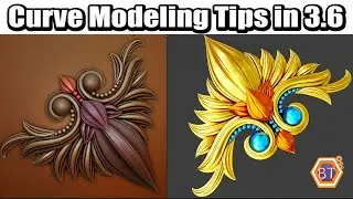Blender Curve Modeling Tutorial | 3.6 | Modeling Tips