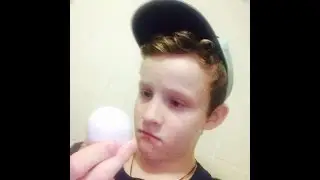 Челлондж яйцо в лицо!?