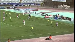 9η αγωνιστική: ΑΕΚ - Σαλαμίνα 2-0 ( 09 / 11 / 2014 )