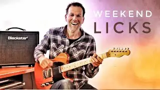 Weekend Licks   Easy Minor Pentatonic Blues Lick