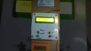 Welding mesh control using ultrasonic sensor