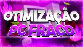 O MELHOR PACK DE OTIMIZAÇÃO PARA PC FRACO! (+FPS)