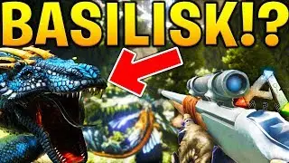 HOW TO TAME A BASILISK - ARK SURVIVAL EVOLVED ABERRATION EXPANSION #5 | JeromeASF
