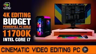 Intel 11th Gen Core i7-11700K Video Editing PC Build || 4K Video Editing PC || Gigabyte Z590 PC