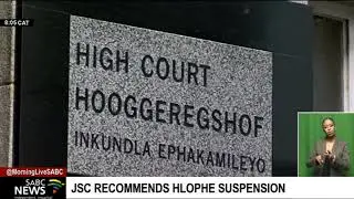 JSC recommends that President suspends Judge President John Hlophe