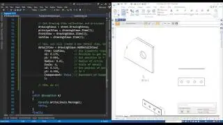 Solid Edge Macro Tutorial with C# - 41 - Draft - Create a Detail View