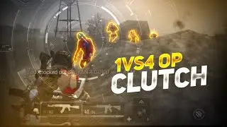 1vs4 clutch pubg mobile