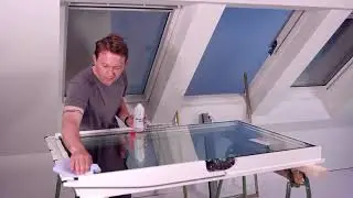 Замена стеклопакета на окне ВЕЛЮКС