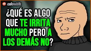 ¿Qué es ALGO que A TI te MOLESTA MUCHO pero al RESTO de la GENTE NO? - REDDIT