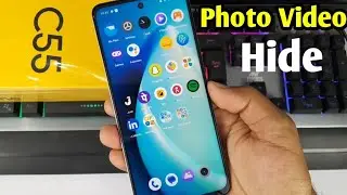realme c55 me photo video hide kaise kare | how to hide photos and videos in realme c55