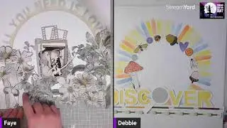 TWILIGHT CRAFTS || Live craft and Chat with 49 and Market Moonlit Garden