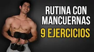 Dumbbell Workout for a Full-Body Workout! / 9 Exercises