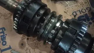 TOS SUI 40 заклинил фрикцион...