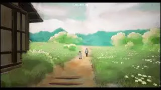 My Rpg Update: Painted background test and reduction of fps in characters animation.