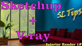 Sketchup Interior Render #1