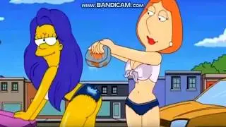 The Simpsons Tit big Boob Dance Family Song