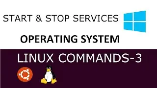 Start & Stop Services || Windows OS || Ubuntu OS || Practical 4