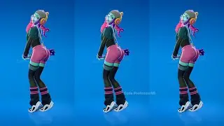 Fortnite Just a Girl Emote With Cepha Skin Thicc 🍑😜😍