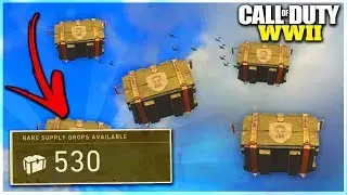 EASIEST WAY TO EARN SUPPLY DROPS! (Call Of Duty WW2 Supply Drops FAST)