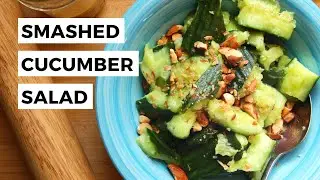 How to Make a Smashed Cucumber Salad