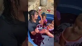 BANHO NO SUCO DE UVA 🍇