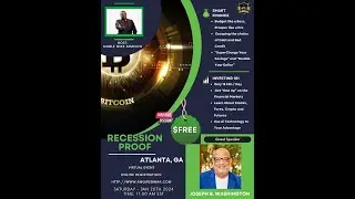 Recession Proof Event - with Joseph B. Washington and Noble Mike Jamison