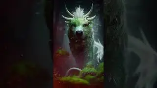 Dragon Bear Patronus. Drawings by AI Midjourney.