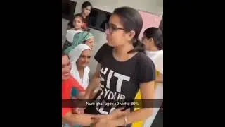 Girl Crying After +2 result 80 % Kam hai😮 