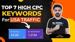 Top 7 High CPC Keywords for USA Traffic in 2023 | Get USA Traffic on Blog