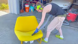 A Yellow Chair for my Reading Habitat