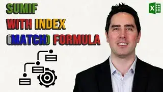 Sumif With Index (Match) Formula in Excel